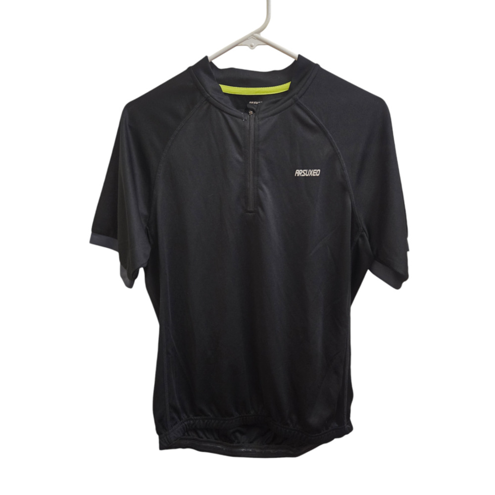 Arsuxeo Cycling Jersey S Black